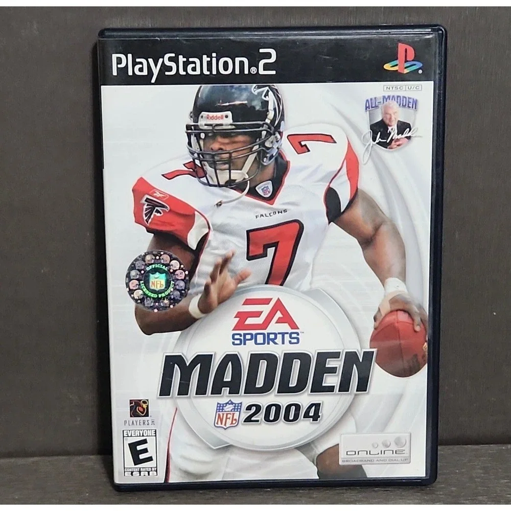 Madden NFL 2004 PlayStation 2 PS2 Game CIB Michael Vick